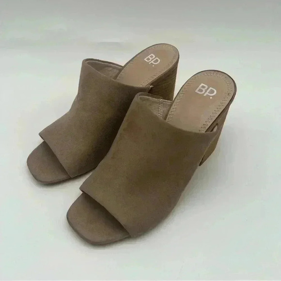 BP. | Callum Open-Toe Mule | Tan | Size 5 - Picture 5 of 11